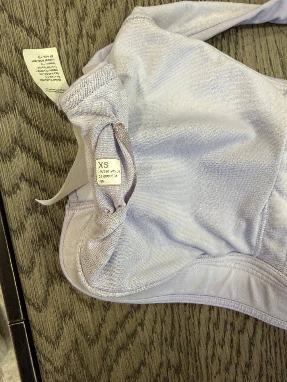 Lululemon Energy Bra Medium Support, B–D Cups Size XS Lilac Play W2EHVS